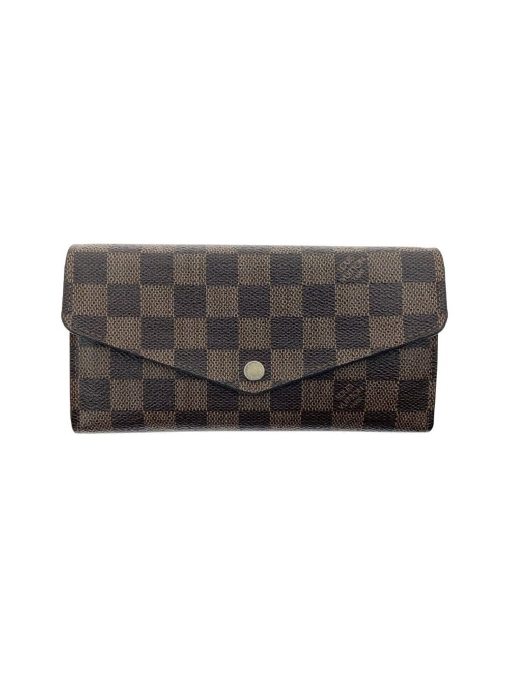 Louis Vuitton Damier Portefeuille Sarah Bifold Wallet Brown